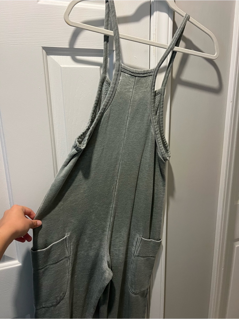 Colsie Sage Green Tank Jumpsuit